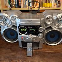 Impianto stereo panasonic