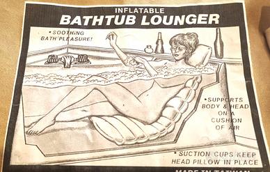 Materassino relax vasca da bagno con ventose