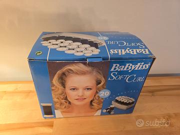 BABYLISS SOFT CURL 20 BIGODINI RISCALDATI VINTAGE