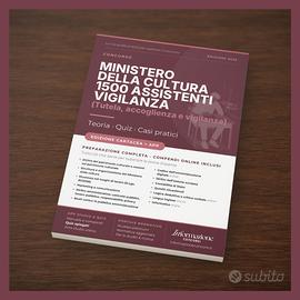 Manuale Concorso MiC 1500 Assistenti Completa