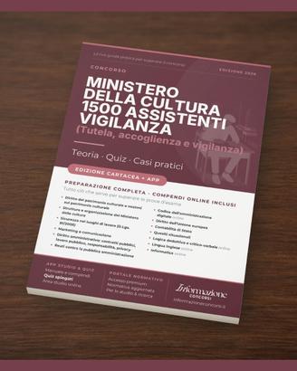 Manuale Concorso MiC 1500 Assistenti Completa