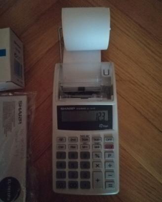CALCOLATRICE SHARP EL-1611P-GY