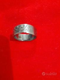 Anello fascia argento 925