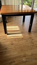TAVOLO QUADRATO 1 MT X 1 MT ALUNGABILE
