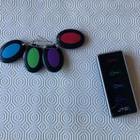 Set cercaoggetti wireless con 4 tag e telecomando