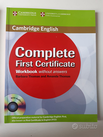 Complete First Cetificate Libro studio inglese