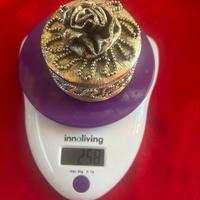 Portagioie in silver plated