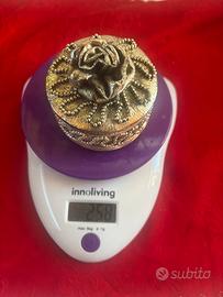 Portagioie in silver plated