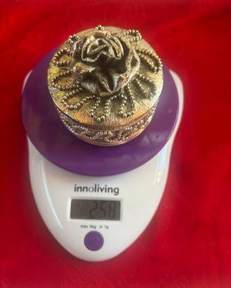 Portagioie in silver plated