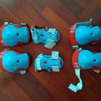 Protezioni roller monopattino skate bambino