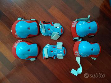 Protezioni roller monopattino skate bambino