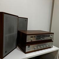 Impianto Hi-Fi Vintage Dual CT 16 casse originali