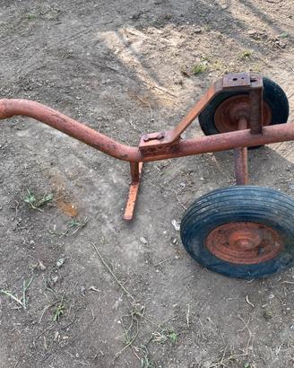 Carrello per motocoltivatore