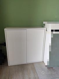 Mobiletto Eket con ante e ripiano 70x35x70 