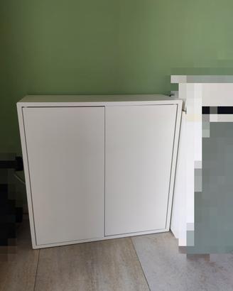 Mobiletto Eket con ante e ripiano 70x35x70 