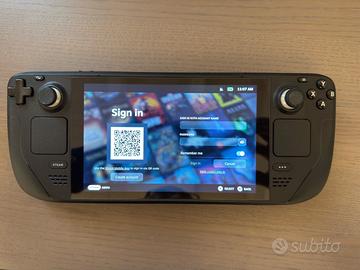 Steam Deck LCD 64Gb + SSD 1TB Corsair + Dock