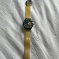 Swatch vintage anni 80/90 con stemma araldico