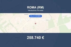 Immobile in asta di 144 m² con box auto a Roma