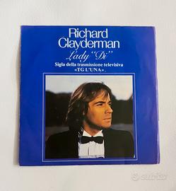 Disco 45 giri Richard Clayderman Lady Di