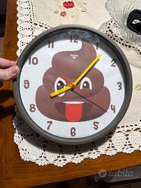 Orologio da parete emoji virtime