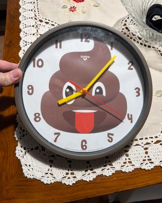 Orologio da parete emoji virtime