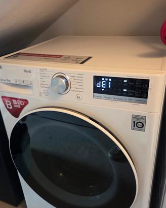 lavatrice LG AI DD 9 kg errore de1