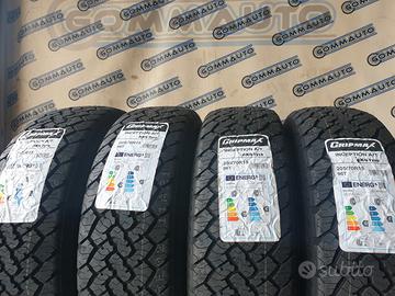 4 pneumatici nuovi 205 70 15 at gripmax 4x4