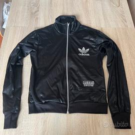 Adidas chile 92 felpa con cerniera giacca nero S