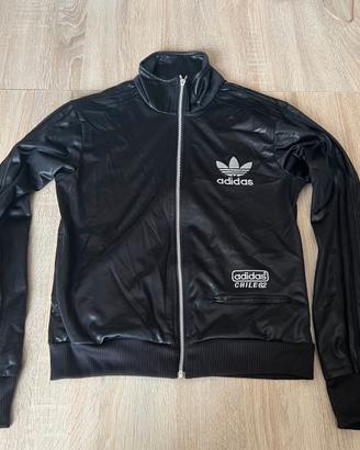 Adidas chile 92 felpa con cerniera giacca nero S
