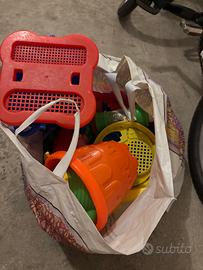 set di giochi da spiaggia