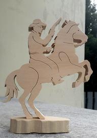 Cavallino con cowboy