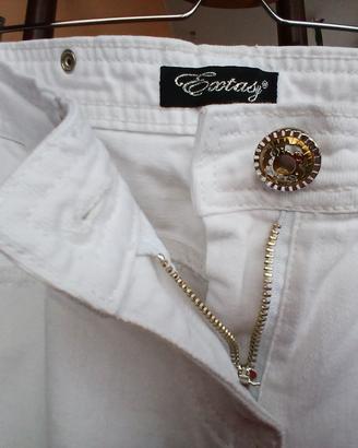 Pantalone donna  taglio Jeans vita bassa - estasy