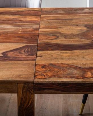 Tavolo NUOVO CON PROLUNGHE in LEGNO MASSELLO