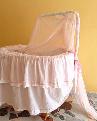 Culla in vimini 