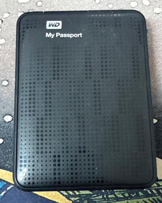 Usb 2tb disco hdd WD my passport  box esterno