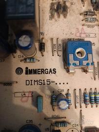 scheda caldaia immergas DMS 15