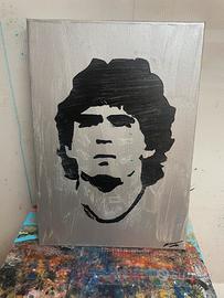 Quadro di maradona