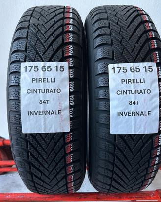 2 gomme 175 65 15 Pirelli invernali