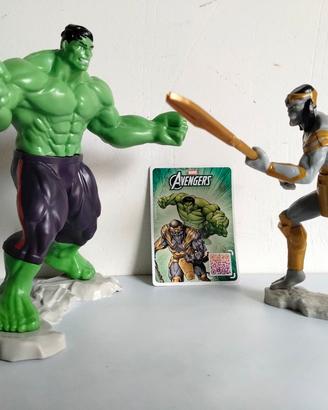 Hulk uovo kinder sorpresa avengers 