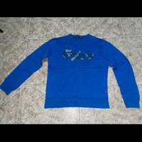 Felpa azzurra carlsberg  taglia XL