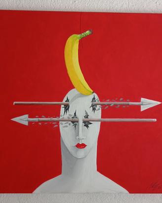 Tele arredo per interni - metafisico futuristico