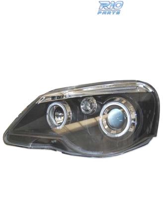FARI PER VOLKSWAGEN VW POLO 9N3 05-09 ANGEL EYES F