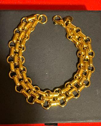 Bracciale placcato oro 18 k