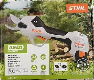 Stihl Asa 20 forbici batteria nuove con scontrino