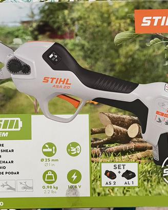 Stihl Asa 20 forbici batteria nuove con scontrino