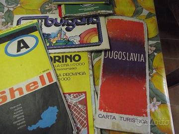 Vecchie carte geografiche