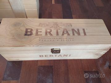 casette in legno vino