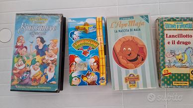 4Videocassette VHS anni 90