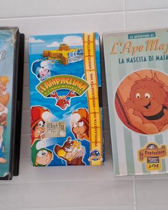 4Videocassette VHS anni 90