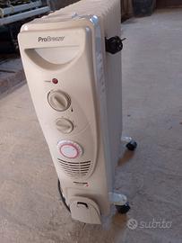 radiatore termo termosifone ad olio con timer